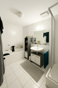 Bad - 3 Zimmer Etagenwohnung in Leipzig