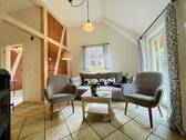Wohnzimmer mit Kamin - 