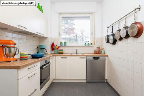 Visualisierung KI - Modernisierung Küche - 