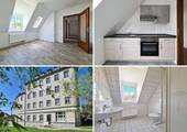 Teaser - Gemütliche Dachgeschosswohnung mit wertiger Einbauküche und Stellplatz