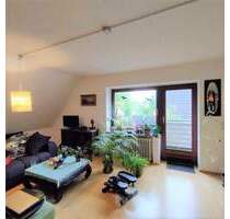 Ideal für zwei Personen...gemütliche Dachgeschosswohnung mit kleinem Sonnenbalkon und Garage - Wistedt