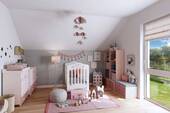 Kinderzimmer 2 im Dachgeschoss - 