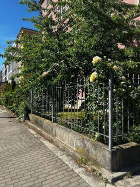 Garten straßenseitig - 3 Zimmer Etagenwohnung zur Miete in Dresden