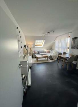 Wohn-/Ess-Küchenbereich - 2 Zimmer Etagenwohnung zum Kaufen in Bad Saulgau