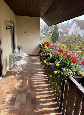 Süd-Balkon im OG - 
