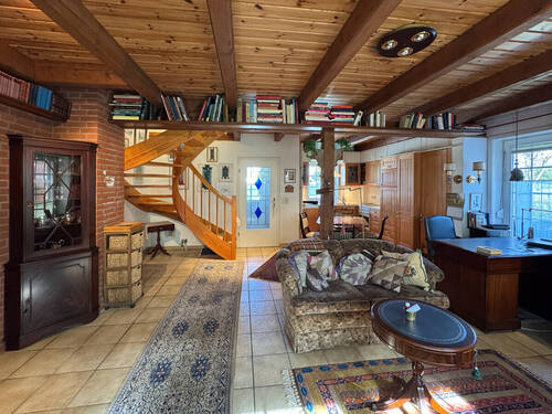 Offener Wohnbereich - 3 Zimmer Einfamilienhaus zum Kaufen in Friedrichskoog