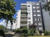 Frontansicht Wohnung 2.OG - Licht, Qualität & Lage: Stilvolle 84 qm 3-Zimmer-Wohnung in Bestlage von Ottobrunn