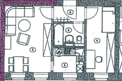 GRWE4 - 2 Zimmer Etagenwohnung zur Miete in Chemnitz