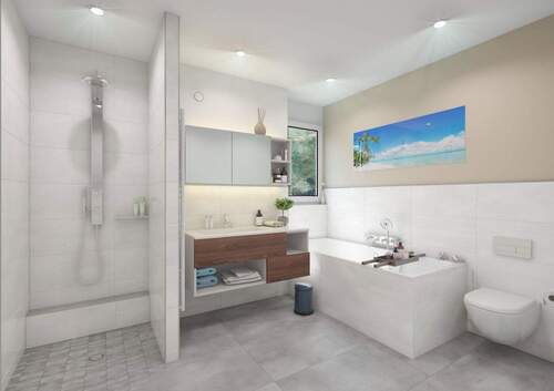 Badezimmer 1. Obergeschoss - 