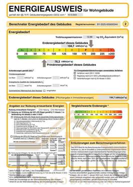 Energieausweis S. 2 Haus A - 