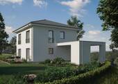 Hausansicht - Wir bauen nach Ihren Wünschen! Dieses Haus ist bezugsfertig.