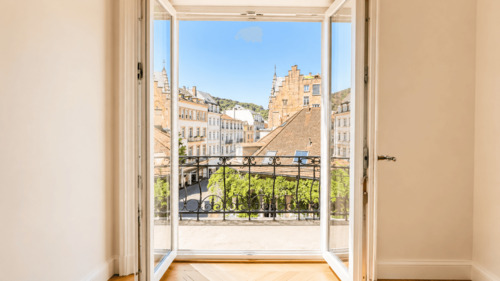 Balkon - Hochwertiger Altbaucharme im Schababerle Haus
