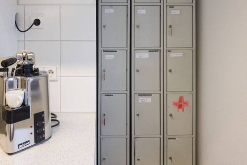 Abschließbare Fächer - 