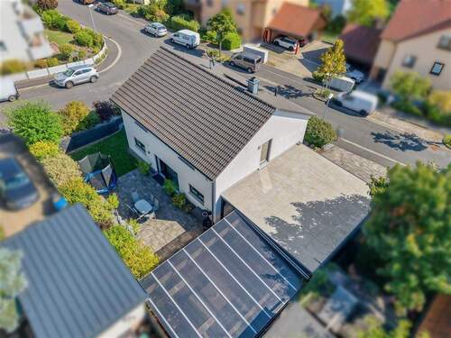 Vogelperspektive - 5 Zimmer Einfamilienhaus zum Kaufen in Bad Kissingen