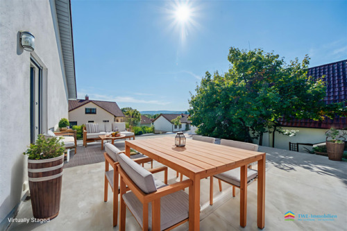 Balkon - virtually staged - 