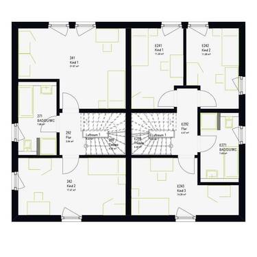 Obergeschoss - 8 Zimmer Einfamilienhaus zum Kaufen in Neukieritzsch