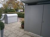 Fahrradschuppen und Müllbox - 4 Zimmer Reihenmittelhaus zum Kaufen in Mainz