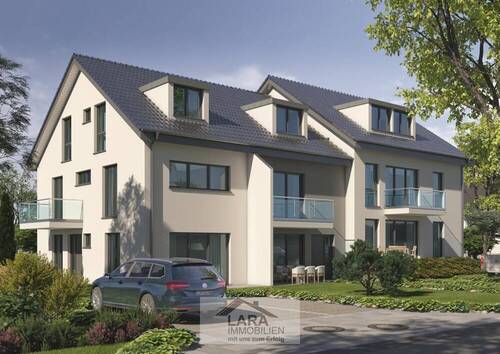 Ansicht vorne - Ihr neues Zuhause in Oerlinghausen-Helpup: KfW-55 ETW im Zweifamilienhaus