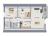 Dachgeschoss - 3 Zimmer Etagenwohnung in Ettlingen / Bruchhausen