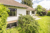 Die Gartenseite des Hauses - 