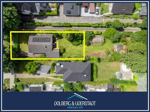 Titelbild 1 - Bauplatz für ein Einzelhaus imitten der Walddörfer in HH-Bergstedt