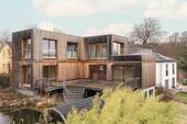 Gartenansicht - Design trifft Natur - Modernes Familienidyll in Bad Belzig