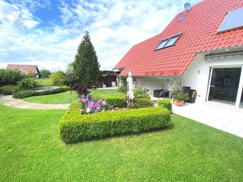 Garten - 5 Zimmer Mehrfamilienhaus, Wohnhaus zum Kaufen in Markt Erlbach