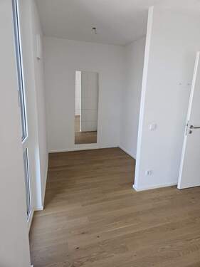 Blick auf die Ankleide - 