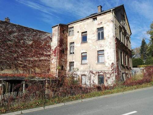 Rückansicht - 6 Zimmer Mehrfamilienhaus, Wohnhaus zum Kaufen in Markneukirchen