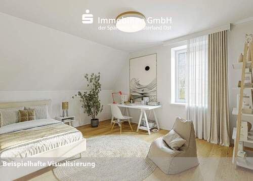 Zimmer 3 im Dachgeschoss - 