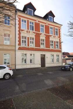Hausansicht - 2 Zimmer Etagenwohnung in Wittenberge