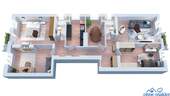 Grundriss 3D + Visualisierung - 