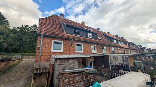 Rückansicht - 2 Zimmer Reihenendhaus zum Kaufen in Schleswig
