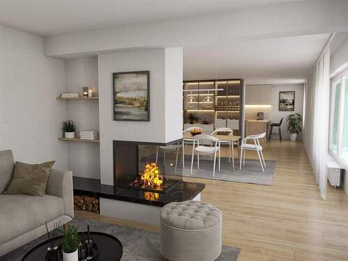 Animation Kaminzimmer - 