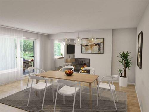 Animation Wohn-/Esszimmer - 