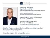 Hermann Mehrtens Visitenkarte - 