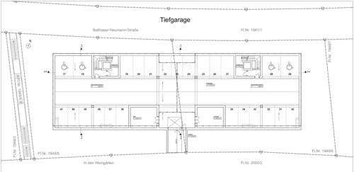Tiefgaragenplan - 