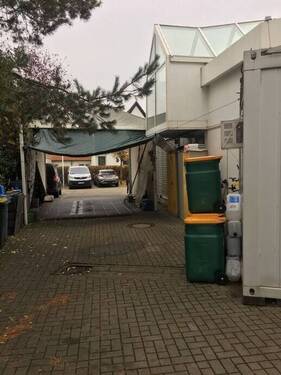 Ölabscheider hinter Büro - Grundstück in Nürnberg zum Kaufen