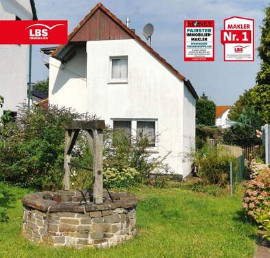 Seitenansicht - Grundstück mit Altbestand - Kernsanierung oder Neubau möglich