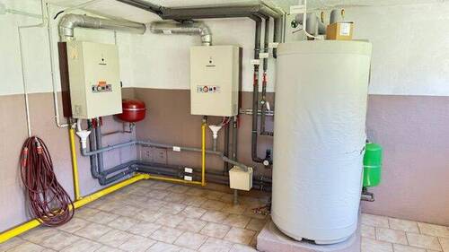 Zentralheizung Gas mit Wasseraufbereitung - 