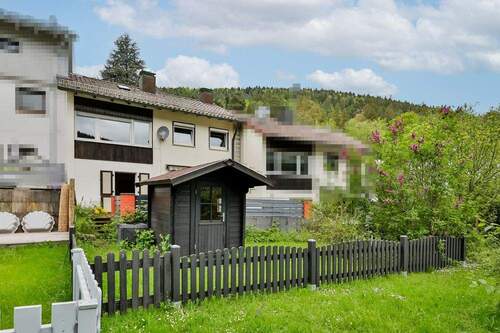 Rückansicht - Garten - 3 Zimmer Einfamilienhaus zum Kaufen in Bad Wildbad