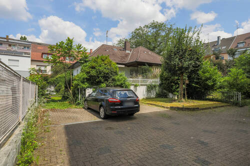 Vorderansicht - Grundstück in Karlsruhe / Oststadt