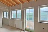 helle Fensterfront Schlafraum - 