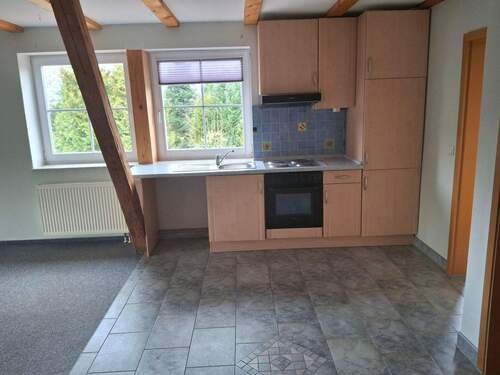 Einbauküche im offenen Wohn-/Essbereich im OG - 