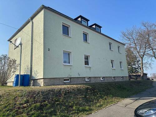 Fassade 1 - 2 Zimmer Etagenwohnung in Netzschkau