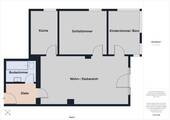 Beispiel 3 Zimmerwohnung - 
