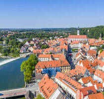 Traumhafte Stadtwohnung im Herzen von Landsberg mit Dachterrasse, Balkon und Doppelgarage - Landsberg am Lech