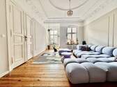 Wohnzimmer - Wunderschöne 3 Zimmerwohnung im Szene-Kiez, Berlin Kreuzberg