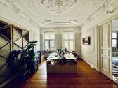 Arbeitszimmer - 3 Zimmer Etagenwohnung zum Kaufen in Berlin