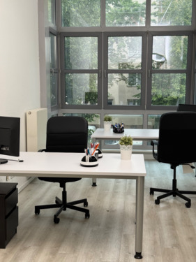 Büroraum 2 - Ruhige Büros an der Turmstraße - möbliert, All-In, monatlich flexibel - All-in-Miete
